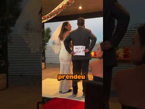 Ninguém acreditou o que esse noivo fez no seu casamnto! 😂💍