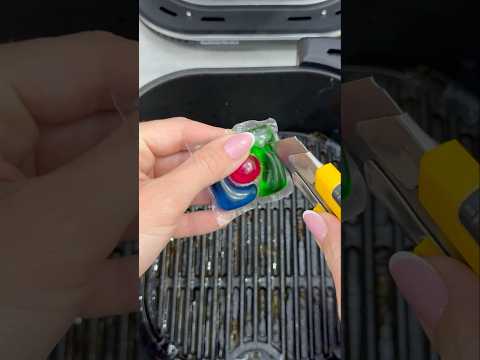 How to easily clean a multi-cooker with the Air Fry function #lifehack #multi-cooker #cleaning