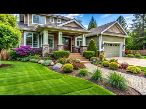 Transform Front Yard into a Minimalist Haven | Simplify Your Lawn | Original Design Ideas