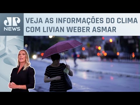 Chuva continuará no Sudeste no feriado de Páscoa | Previsão do Tempo