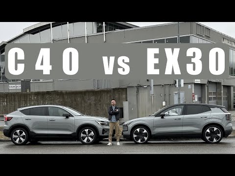 Volvo EX30 vs Volvo C40 | Long Trip Test BATTLE!