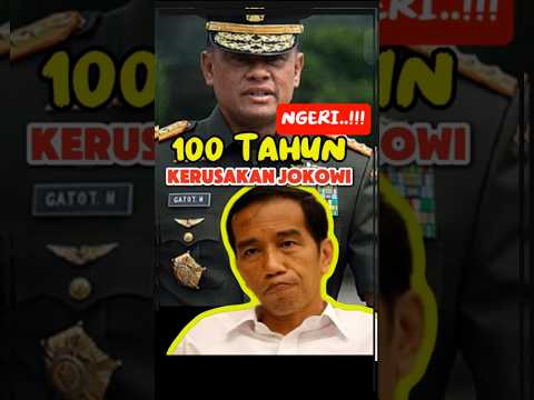 NGERI! DAMPAK KERUSAKAN JOKOWI KIRA - KIRA 100 TAHUN‼️ #jokowi #prabowo #trending #viral #shorts