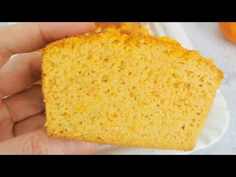 🥕🍊 BIZCOCHO SALUDABLE DE NARANJA Y ZANAHORIA SIN GLUTEN 🍊 🥕