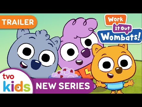 NEW SHOW!! Work It Out Wombats (2024 Trailer) 🌳☀️ TVOkids