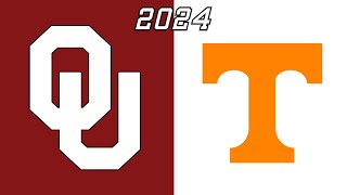 2024 Oklahoma Sooners vs Tennessee Volunteers Full Game Replay | NCAA College Football | 720p