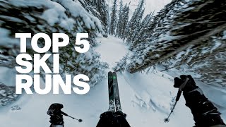 My Top 5 Ski Runs | GoPro POV [4K]