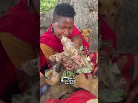 suku hazabe makan daging 2kg perhari #culture #africa #traditinal #facts