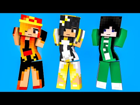 SUPER IDOL DANCE MEME YELLOW APHMAU, FIRE GIRL AND SADAKO SQUID GAME - MINECRAFT ANIMATION #shorts