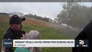 Shiner Police Department remembered for rescuing an elderly woman on County Road 332