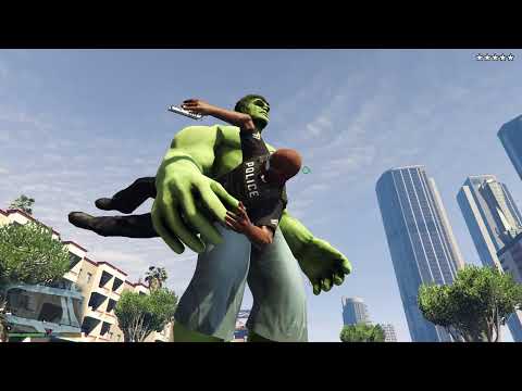 GTA 5 HULK VS LOS SANTOS