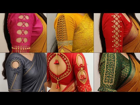New Model Blouse Hand Designs//Blouse Designs//Latest Sleeves Design For Blouse//Baju #blousedesign