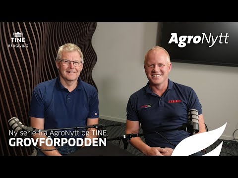 Teaser for Grovfôrpodden - en ny serie fra AgroNytt og TINE