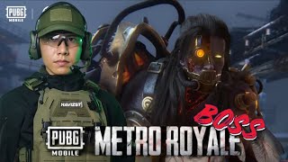 Aku melawan boss zombie di game PUBG