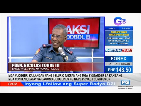 5-minute response time, sinubukan mismo ni PGEN Nicolas Torre III