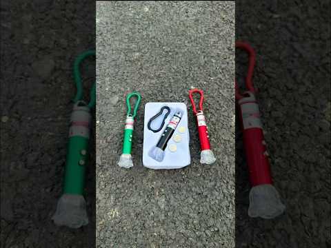 Multifunction 3 Mini Laser Light unboxing