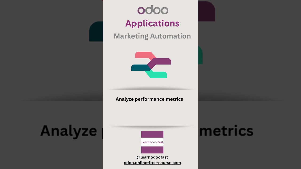 Odoo Applications -  Marketing Automation | 11.01.2025

The Marketing Automation app streamlines marketing efforts with automated lead nurturing, targeted campaigns, and ...