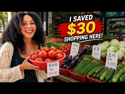 Come Grocery Shopping With Me in <strong>Korea</strong> 🇰🇷 | Life in <strong>Korea</strong>