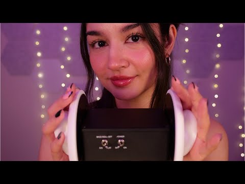 ASMR Ear Attention Overload 👂 3Dio Brushing, Dropper & Sticky Sounds