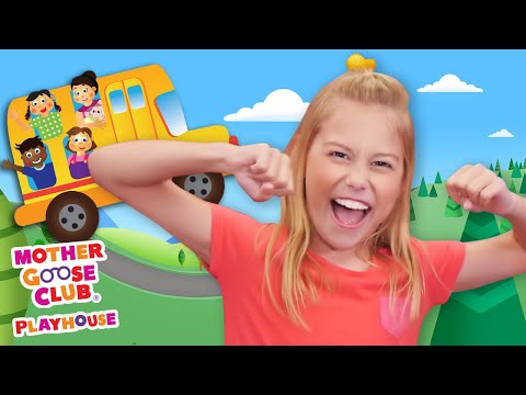 The Wheels on the Bus + More | Mother Goose Club Playhouse Songs & Nursery Rhymes