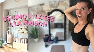je créé mon STUDIO DE PILATES à la maison | tribulationsdanais