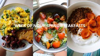 Week Of Nourishing Breakfasts