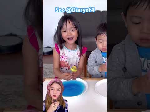 PERMEN KAPAS KAKAK WARNA BIRU @Diaryof4 #funny