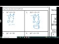 Solving Quadratics Using Square Roots