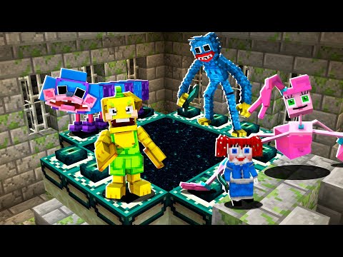 MINECRAFT PERO PERSONAJES DE POPPY PLAYTIME SE PASAN EL JUEGO POR MÍ 😱
