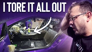 I DESTROYED my BRAND NEW Bugatti interior!