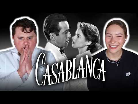 COUPLE'S FIRST TIME REACTION **Casablanca (1942)** Movie Reaction