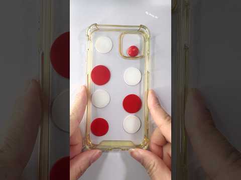 Satisfying Phone Cover with Paint Colors! 🎨📱#creative #artwork #shorts