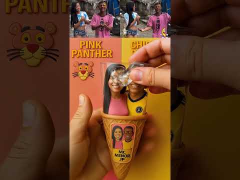 Unboxing Glue Ice Cream Crush MC MENOR JP The Pink Panther X Chicken Banana