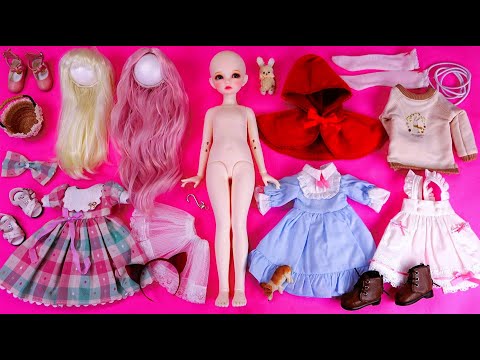 <strong>BJD</strong> Iplehouse KID Limited Red Riding Hood Set MIA Unboxing구관 이플하우스 빨간망토 미아 리뷰