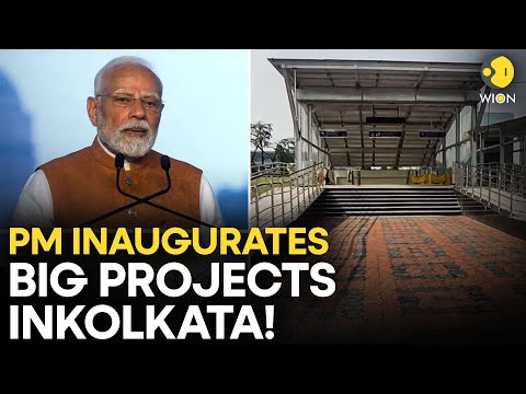 PM Modi LIVE: PM Modi lays foundation stone, inaugurates key infrastructure projects in Kolkata