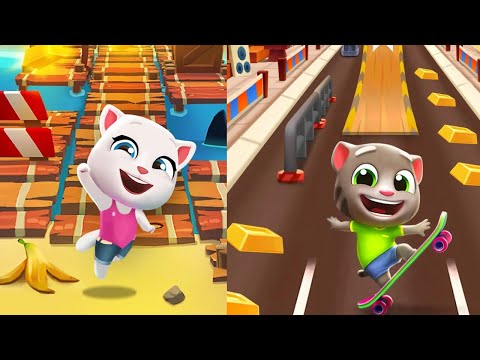 Talking Tom Gold Run Easy Jump fun Android Mobile gameplay Tom Tom Fun #tom #fun #game #gameplay