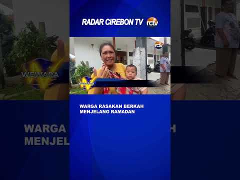 Warga Rasakan Berkah Menjelang Ramadan