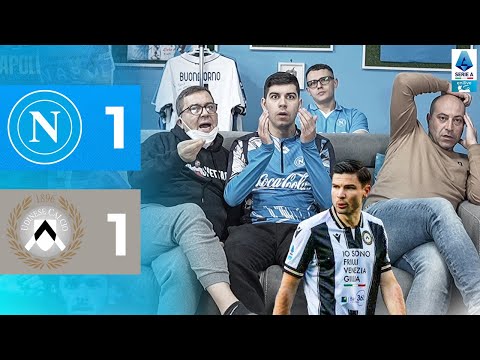 CROLLATI... NAPOLI-UDINESE 1-1 | LIVE REACTION NAPOLETANI