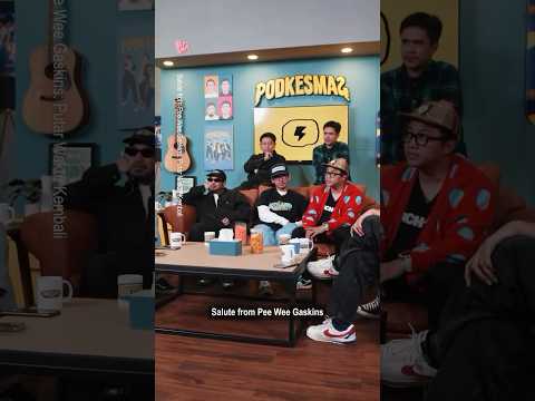 Kala itu bertandang ke podkes terbaik seantero dunia @podkesmasasia #peeweegaskins #podkesmas