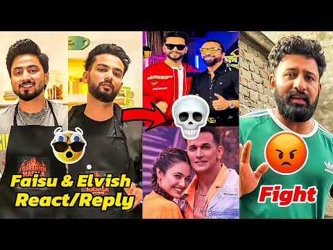 😱 Faisu & Elvish Yadav REPLY Ajaz Khan, Prince Narula Fight 😡 Rajat Dalal New Fight