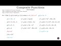 Finding Composite Functions with Numbers