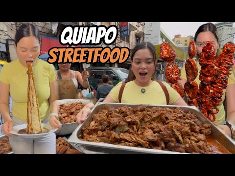 Quiapo FILIPINO Street Food Tour 🇵🇭 | NAOMI PEÑA
