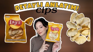 KAĞITTAN CİPS DETAYLI ANLATIM! (PAPER CHIPS TUTORIAL)