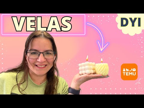 VELAS CON FORMAS DIY | TEMU | Yuyis Creations