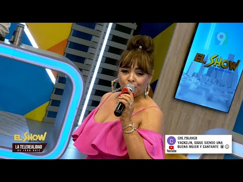 Jackeline Estévez en  El Show del Mediodía