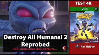 Vido-Test : [TEST 4K] Destroy All Humans! 2 - Reprobed sur XBOX SERIES X
