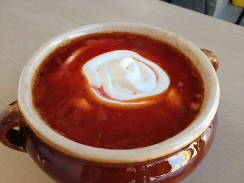 Борщ красный украинский (домашний рецепт) ukrainian borsch recipe, english subtitles