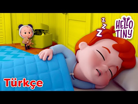 Küçük Ali Kalksana ⏰ | Bebekler için şarkılar | Hello Tiny Türkçe