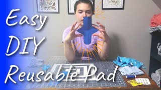 Simple Pattern Drafting and Sewing Reusable pad