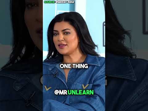 My Father’s Emotional Reaction | Sushmita Sen on Winning Miss India #motivation #inspiration
