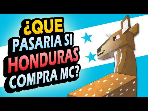 ¿Qué Pasaría si HONDURAS compra Minecraft? 🇭🇳🦌